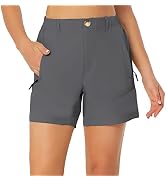 Evioset Womens 5 Inch Hiking Shorts 
