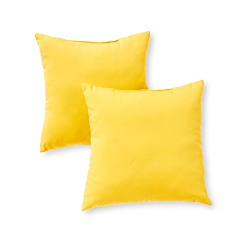 UPC 098198515161, Greendale Home Fashions Indoor/Outdoor Accent Pillows, Sunbeam, Set of 2