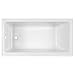 American Standard 2573202.020 Studio 60x30-Inch Bathtub - Above Floor Rough-in with Built-in Apron - Left Drain, White
