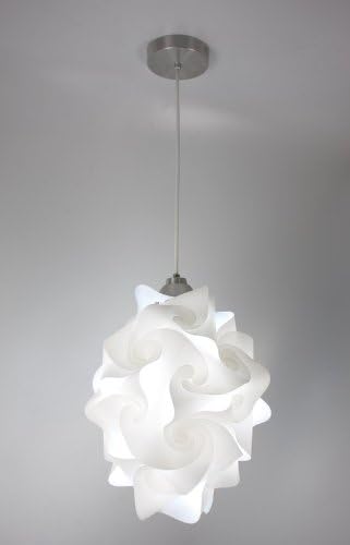 EQLight PC2L01 Chi Light Large Contemporary Pendant, White