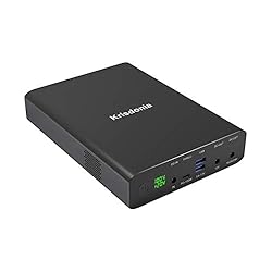 Krisdonia 100W USB-C PD Power Bank, 64000mAh