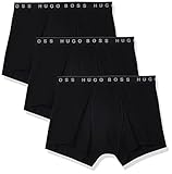 BOSS mens Swim Trunks boxer briefs, Black, Medium US