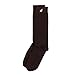 Boldfoot Socks - Mens Cotton Premium Quality Solid Color Dress Socks Gift 4-Pack, Made in America (4 Pairs, Brown)