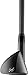 Adams Golf Pro Mini Golf Hybrid Club, Right Hand, Regular, 20-Degree, Graphite