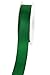 LaRibbons 1 Inch Wide Double Face Satin Ribbon - 25 Yard (587-Forest Green)