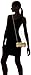 MG Collection Stella Minaudiere Evening Bag, Gold, One Size