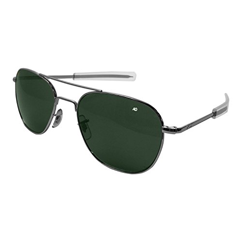 American Optical Original Pilot Bayonet 52mm Silver Tc Green Sunglasses Buy Online In Andorra At Andorra Desertcart Com Productid