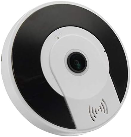 Maizic Smarthomes Fisheye IP 360 Degree 2 MP WiFi Tie Panoramic, 2 Way Audio, Night Vision, Motion Detection Camera