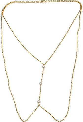 Golden Pearl Sexy Body Chain