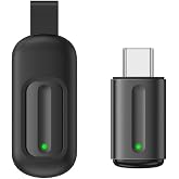 OCRUSTAR IR Blaster Universal Remote Controller for iOS &amp; Android Phone | USB-C IR Blaster for IOS &amp; Android Smartphone All in One Remote Controller for TV/AC/DVD for Samsung/Sony/Panasonic and More