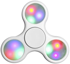 Wonder Gears Led Fidget Spinner-white (Batteries included)