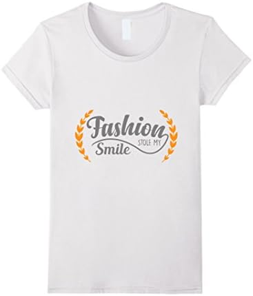 Womens Fashion Stole My Smile T-Shirts XL White
