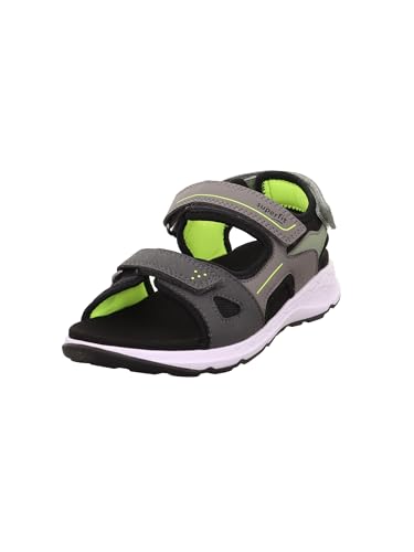 Superfit CRISS CROSS Sandale 1-000583 Garçon, Gris vert clair 2000., 39 EU