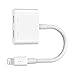 Belkin Lightning Audio + Charge Rockstar, iPhone Lightning Audio Adapter, iPhone Charging Adapter for iPhone 11, 11 Pro, 11 Pro Max, XS, XS Max, XR, X, 8, 8 Plus primary