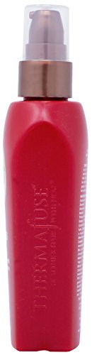 Thermafuse f450 One Pass Hot Iron Activated Smoothing Creme (3 oz) Smooths & Straightens Hair w/Thermal Heat Styling, Flat Iron and Blow Drying. Conditions, Moisturizes, Protects Damaged Hair