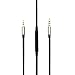 NewFantasia Replacement Cable Compatible with Sennheiser Urbanite, Urbanite XL Headphone, Audio Cords with Microphone/Remote/Volume Compatible with iPhone Black