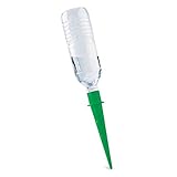 Achla Designs AQC-01G Green Set of Six Plant Watering Aqua Cone for Plastic Bottles