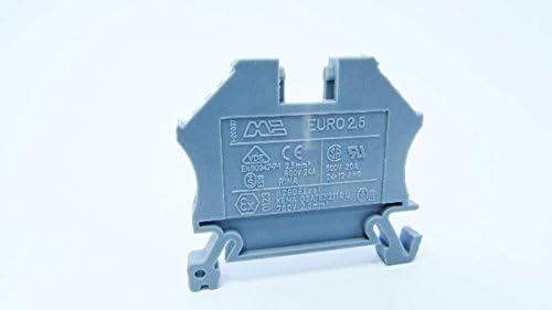 VDE EN60947-7-1 24A 800V 2.5mm Terminal Block Euro 2.5 NEW (Lot of 25)