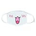Baost White Emoticon Mouth-Muffle Kaomoji Anti-Dust Cute Kawaii Face Mask