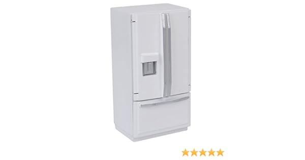 Amazon.es: REFURBISHHOUSE 1:12 Refrigerador De Madera En Miniatura ...