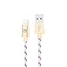 LAX Gadgets iPhone Charger Lightning Cable - MFi Certified Durable Braided Apple Lightning USB Cord for iPhone 11/11 Pro Max/XS Max/X/iPad, iPod & More