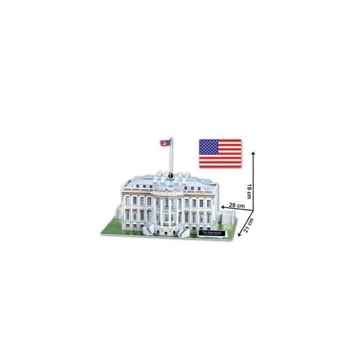 Liberty Imports The White House 3D Puzzle, 64 Pieces - Image 3