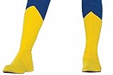 Forum Adult Yellow Super Hero Boot Tops