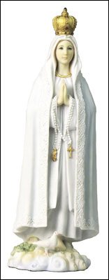 Cross My Heart 27cm Resin Our Lady Fatima Statue Figure 52728