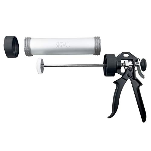 SIGVAL Beef Jerky Gun, 1 Pound Capacity Jerky Maker, Aluminum Barrel, Easy to Clean Handle and Stainless Steel Nozzles