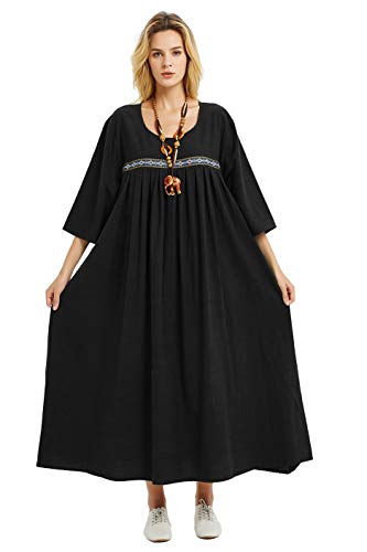 knee length dresses for ladies Racheal Linen Dress  DonnaDonna.com.au