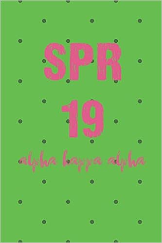 SPR 19 Alpha Kappa Alpha: Journal ; for soror or future soror; day to day notebook, by G Lifestyle Journals