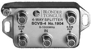 SCVS-4 Splitter, 4 Way