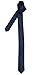 Retreez Skinny Tie with Stripe Textured - Navy Blue