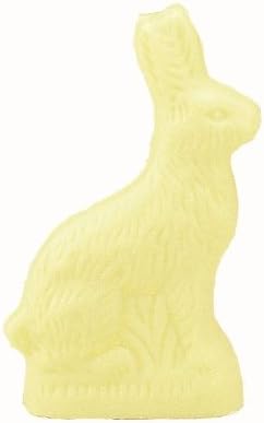 Solid Chocolate Easter Bunny (White Chocolate, 6 Ounce (6 Inch Tall))