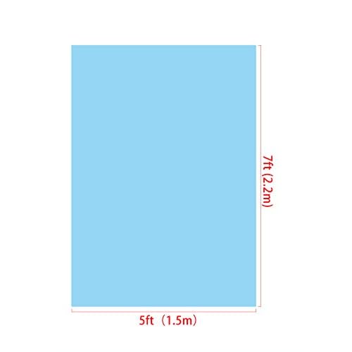 Kate 5x7ft Baby Blue Photo Backdrop Pure Solid Color Background