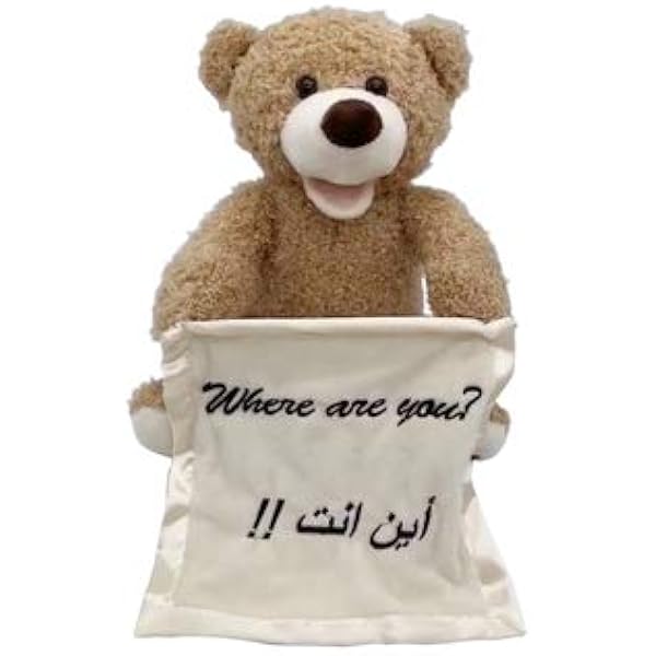 peek a boo teddy bear amazon