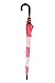 Victoria's Secret Pink Striped Signature Full Size Large Handle Umbrella