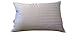 Continental Bedding Luxury Down Pillows Queen Size Pack of 1 - Family Made in New York - Cool Breathable Bed Pillows for Sleeping, Back, Side, Stomach Sleepers – 700 FP, Medium