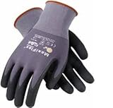 ATG 34-874/L MaxiFlex Ultimate - Nylon, Micro-Foam Nitrile Grip Gloves - Black/Gray - Large - 12 Pair Per Pack