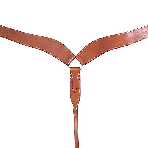 Great American Western Horse Breast Collar Leather Tan