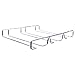 Orblue Under Cabinet Wine Glass Rack and Holder w/Universal Mounting Kit and Screws, Chrome Undercabinet Rack, Up to 9 Wine Glasses