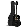 Juan Miguel Navarrez Konzertgitarre 4/4 mit Tasche schwarz
