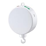 AGPtek Baby Bedding Rotating Musical Box Mobile Music Box Toy Gift Plays 12 Tunes(without Brackets or Toys),Battery-operated with Free 128M Micro SD Card