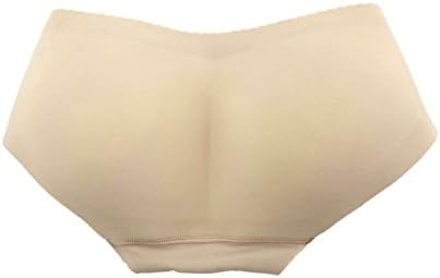 Wooomaya Women's Padded Seamless Bottom Butt Hip Enhancing Briefs