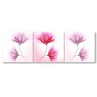 signwin-3 Piece Canvas Wall Art-Romantic Flower-Canvas Prints Home Artwork Decoration for Living Room,Bedroom - 12