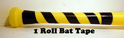Wiffle Ball and Bat Combo Set, 10 Wiffle Balls Baseballs, 2 Bats, 1 Roll Bat Tape