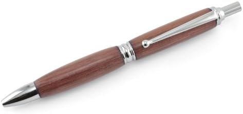 Natural Designs Woodturning Classic Ballpoint Pen, Purple Heart/Chrome
