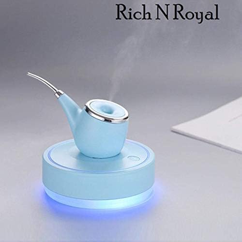 Rich N Royal Air Freshener Pipe Humidifier With LED Night Light For Car Home And Office (Multi Color)