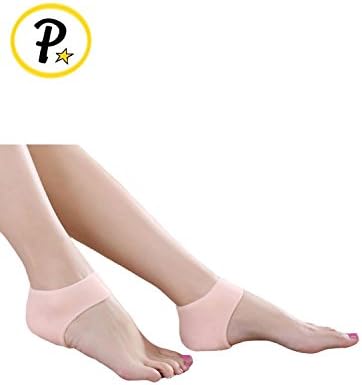 Presadee® ORIGINAL Medical Grade Gel Silicone Plantar Fasciitis Foot Arch Ankle Heel Cushion Protector Support (Nude)