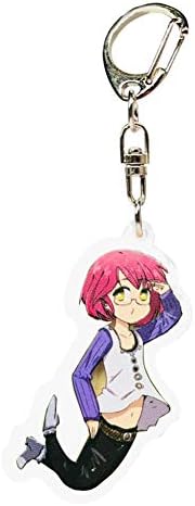 Haushele OFD The Seven Deadly Sins Anime Peripheral Acrylic Pendant Jewelry Seven Big Sins Seven Original Sins Melio Das Keychain(H07)